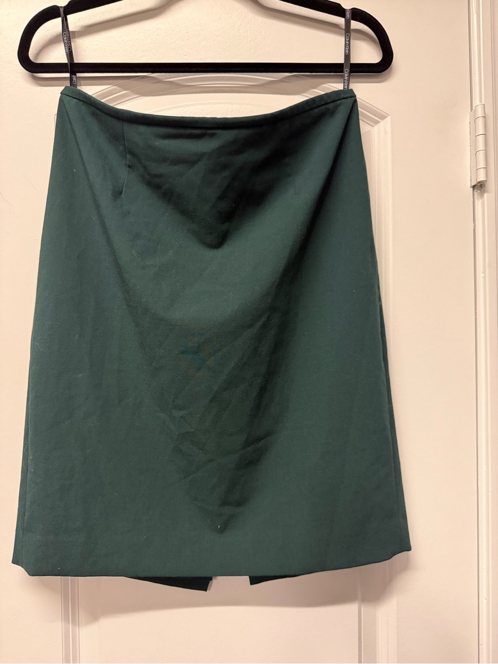 Calvin Klein Dark Green Pencil Skirt Size 8P